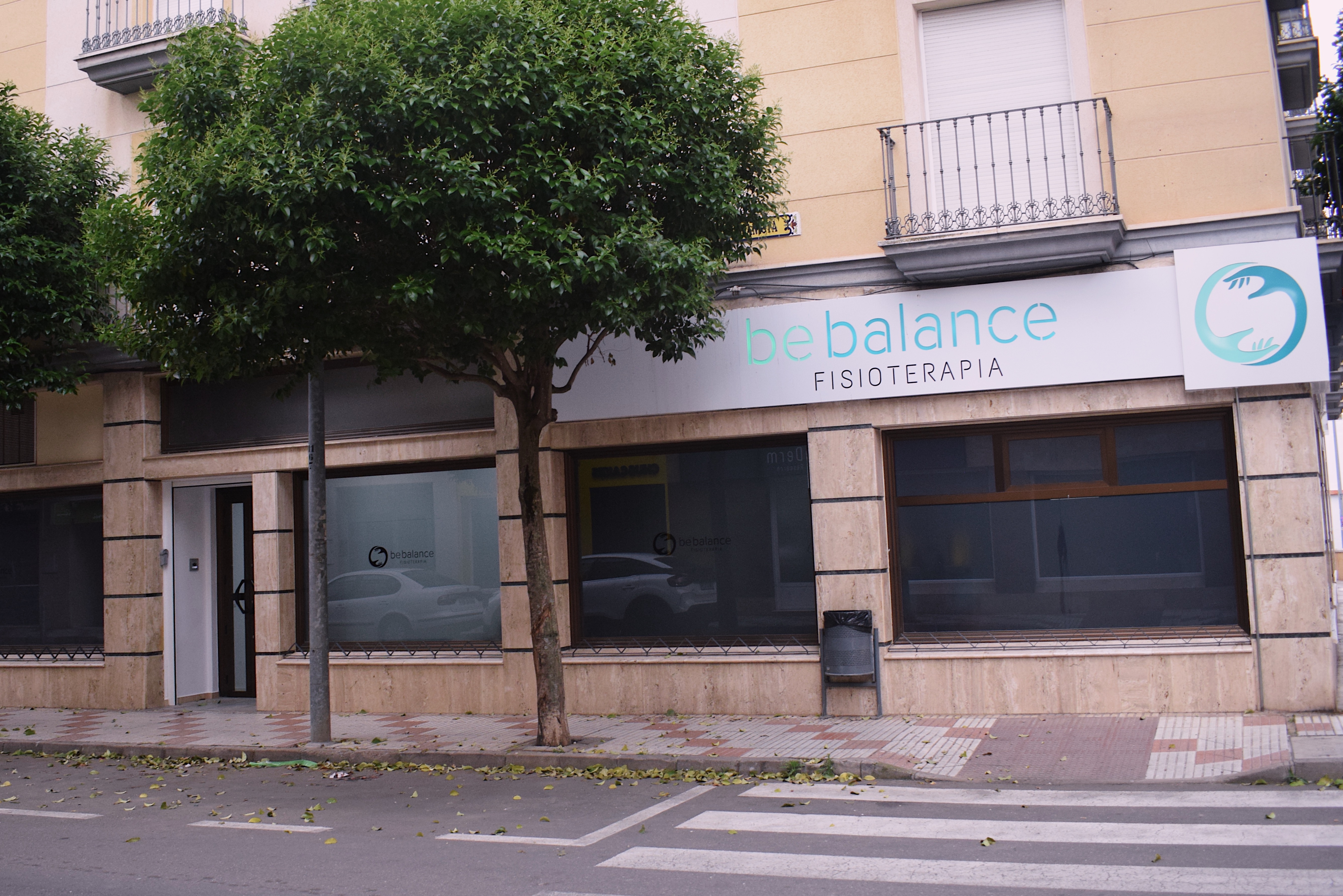 Mapa con la ubicación de Be Balance Fisioterapia en la calle Poeta 7 de Don Benito